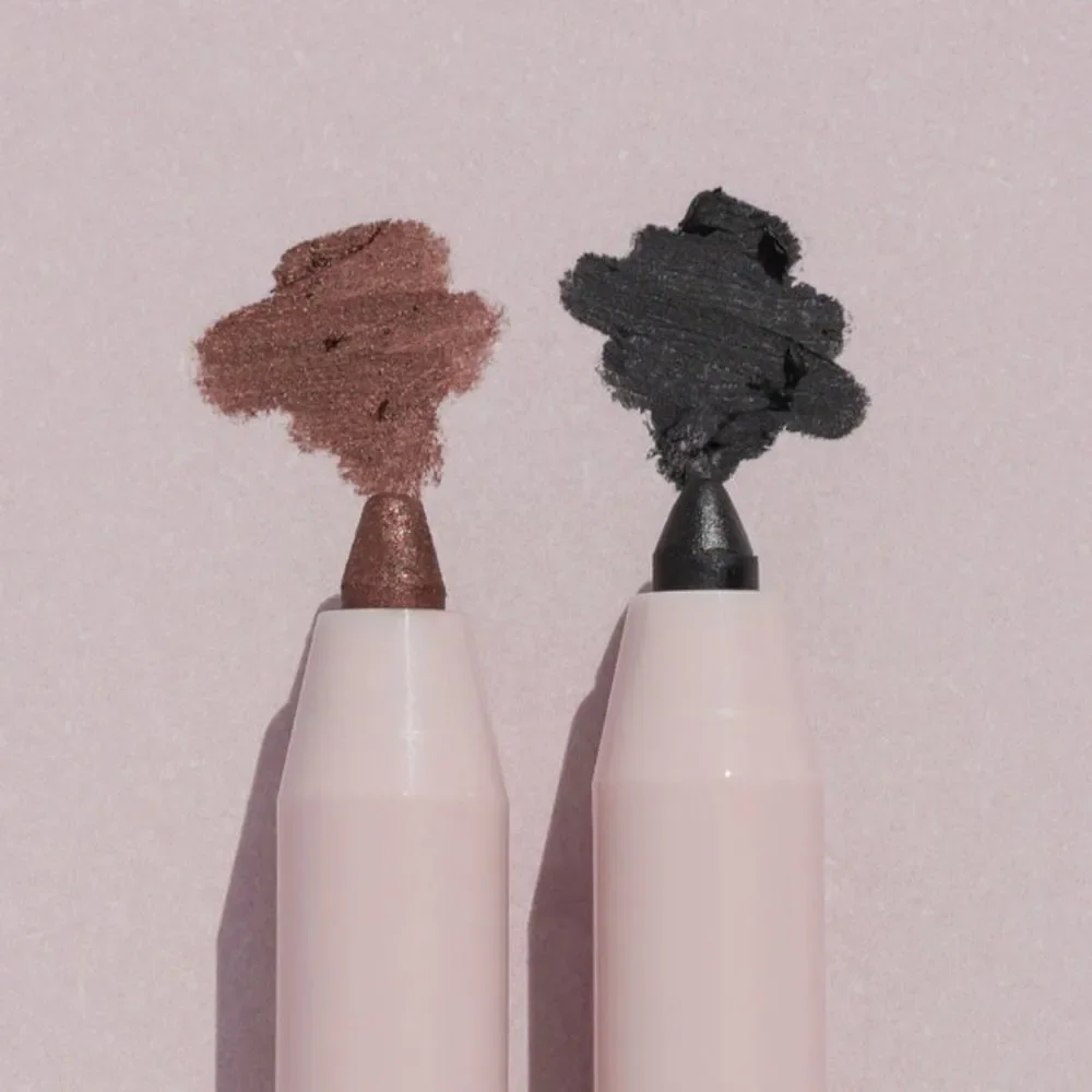 Wander Beauty Twist Up Gel Eyeliner Duo (Black And Shimmering Bronze)